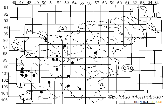 <i>Gymnosporangium clavariiforme</i> (Wulfen) DC. (1805)